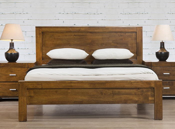 California Solid Acacia Bedsteads From